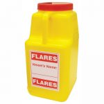 Flare container